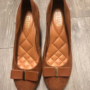 Women's Brown Suede heels